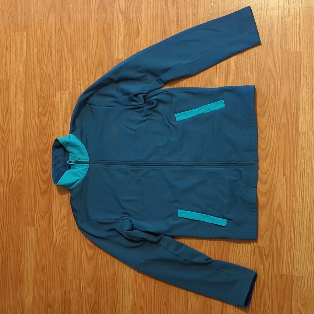 The North Face Jacket Wayroute Full Zip Jacket Morocco Blue Mens Small